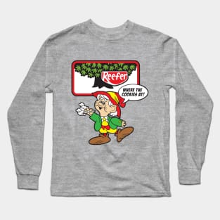 Reefer Cookies - Ernie The Stoned Elf Long Sleeve T-Shirt